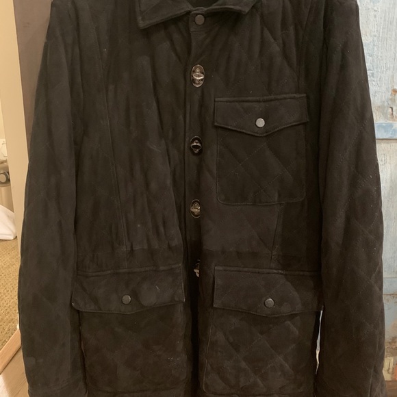 Robert Graham leather coat - Picture 2 of 9